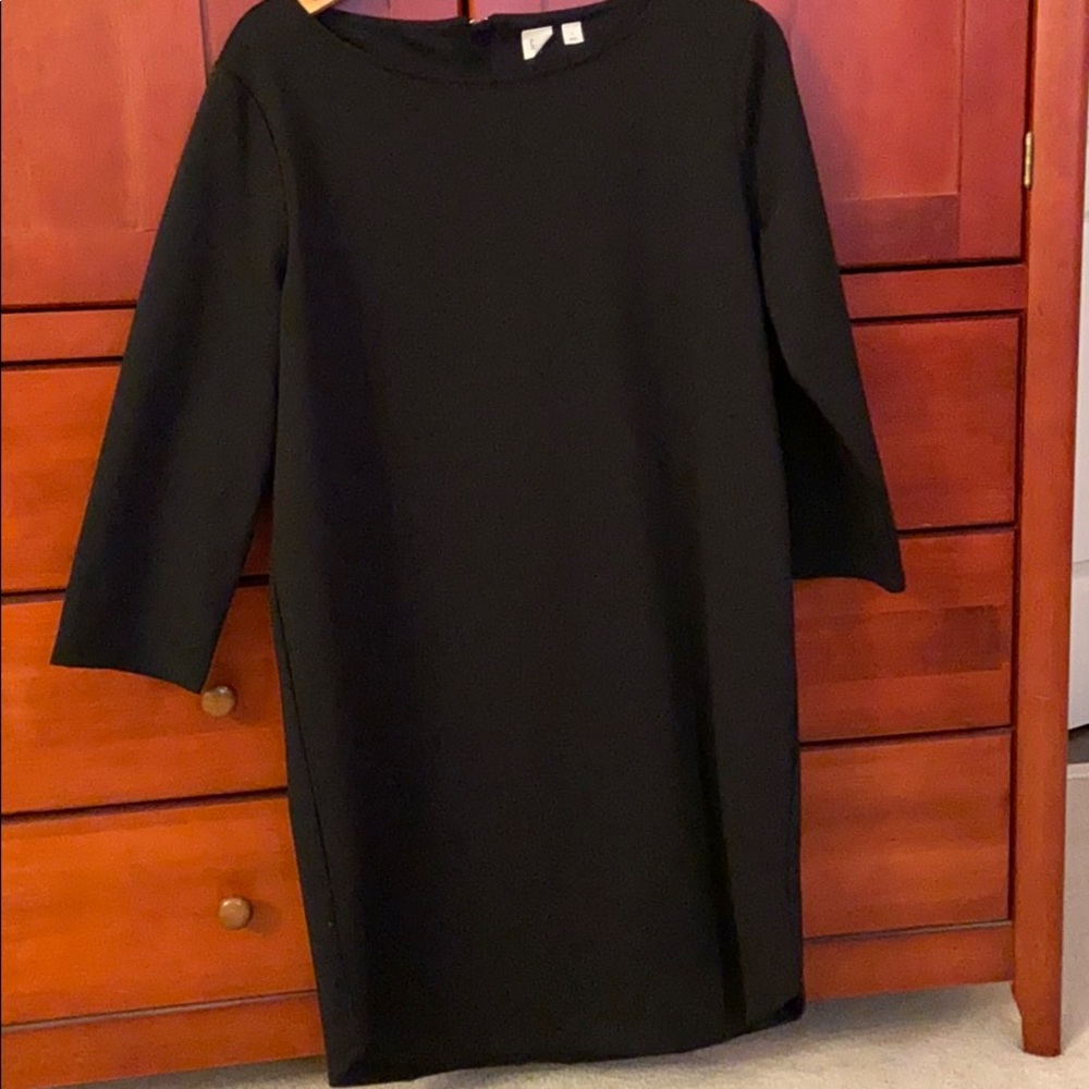 Simple black dress